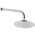 VitrA Origin Round Extra Large Chrome Shower Head & Arm