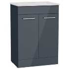 Holkham Anthracite Grey Vanity Unit & Basin - 855 x 590mm