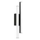Eglo Serricella Outdoor Wall Light Black/White