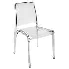 Set of 4 Clarity Chairs - Clear