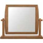 Premier Housewares Wooden Frame Swivel Table Mirror