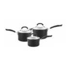 Circulon Total Hard Anodised Non-Stick Induction 3-Piece Saucepan Set