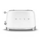 Smeg TSF01WHMUK 50s Retro Style 2 Slice Toaster - Matte White