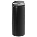 HOMCOM 50L Luxury Automatic Sensor Dustbin, Stainless Steel with Bucket - Black