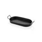Rozi Oval Serving Tray - Black