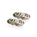 Rozi Set Of 2 Mon Reve Collection Oval Serving Platters