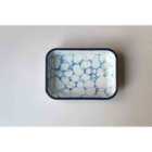 Rozi Bubble Collection Enamel Rectangular Medium Roasting And Serving Dish