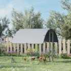 PawHut D51-321 Galvanised Chicken Coop With Cover
