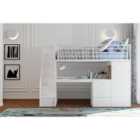 Flintshire Dakota High Sleeper Bed White