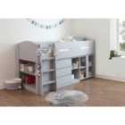 Billie Mid Sleeper Bed Grey