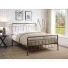 Cilcain Metal Bed Frame 5Ft King Antique Bronze