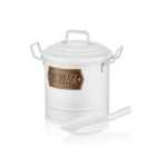 Rozi Kitchen Storage Bin - White