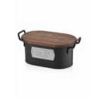 Rozi Bread Bin - Black