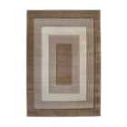 Daytona Rug Border Latte 120X170Cm