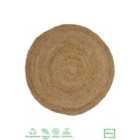 Jute Relay Circle Rug 133X133 Diameter