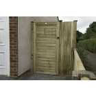 Forest Garden Pressure Treated Square Lap Gate - 910 x 1820mm