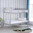 Himley Metal Bunk Bed Silver
