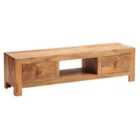 IH Design Dakota Light Mango Wood Plasma Media Unit