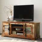 IH Design Reclaimed Boat TV Media Unit