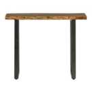 IH Design Natural Essential Live Edge Console Table