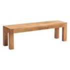 IH Design Dakota Light Mango Wood Dining Bench