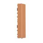 Decko 1 Piece Teak Composite Interlocking Straight Edging Tile 30Cm X 7Cm