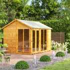 Powersheds Apex Shiplap Dip Treated Summerhouse - 10 x 8ft