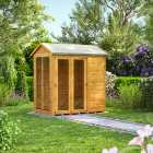 Powersheds Apex Shiplap Dip Treated Summerhouse - 6 x 4ft