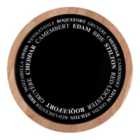 Round Decal Cheese Board