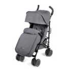 Ickle Bubba Discovery Max Stroller - Matt Black /Graphite Grey /Black