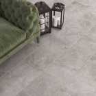 Wickes Luna Light Grey Ceramic Wall & Floor Tile - 600 x 300mm