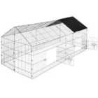 Tectake Rabbit Run w/ Sunshade - Black