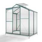 Livingandhome 4 x 6ft Walk-in Garden Greenhouse w/ Base