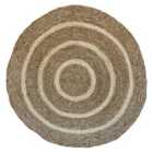 Ivyline Seagrass Christmas Tree Mat Spiral 120cm