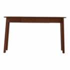 Barcelona 1 Drawer Desk Walnut