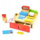 Wooden Cash Till With Opening Drawer