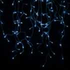 Robert Dyas Mains Operated 360 LED Multi-Function Icicle Lights - Ice White
