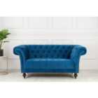 Birlea Chester 2 Seater Sofa Midnight Blue