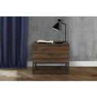 Birlea Houston 2 Drawer Bedside Walnut