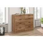Birlea Stockwell Merchant Chest Rustic Oak Effect