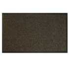 JVL 120x170cm Heavy Duty Commodore Doormat - Brown/Black