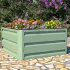 Garden Gear Metal Raised Garden Bed 60 x 60cm - Light Green