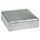 DuraPost Galvanised Steel Cap with Bracket - 75 x 75mm