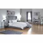 GFW Dakota King Ottoman Platinum Bed