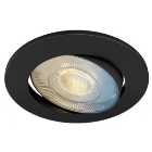 Calex Smart 5W Adjustable Black LED Downlight - Pack of 3