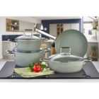 Rozi Grande Collection 7-piece Non-stick Granite Cookware Set