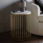Crossland Grove Nimes Side Table Gold