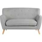 Teknik Skandi 2 Seater Sofa - Grey Fabric