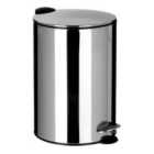 Premier Housewares 20L Pedal Bin - Stainless Steel