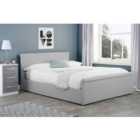 Birlea Double Stratus Ottoman Bed Grey